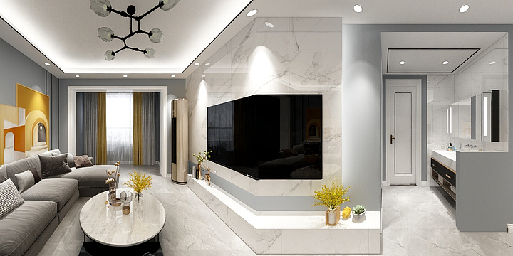 室内设计师马克-佳兆业97平-副本-装修设计方案