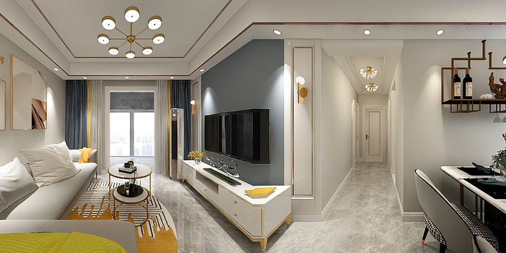 姗姗来迟zss-枣阳碧桂园利达天玺-装修设计方案