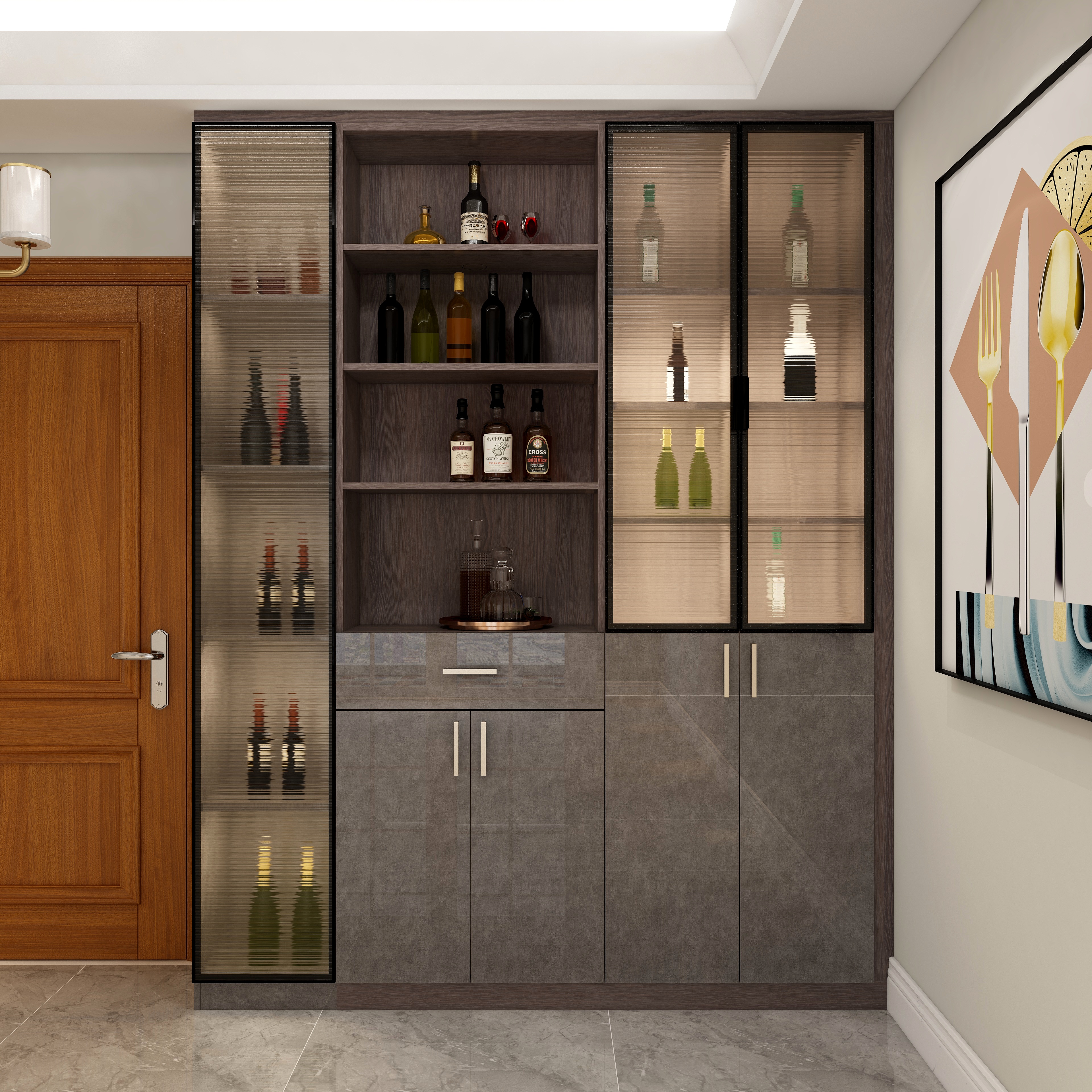 宏冠全屋定制家居有限公司-邦泰花园城17-9-1-装修设计方案