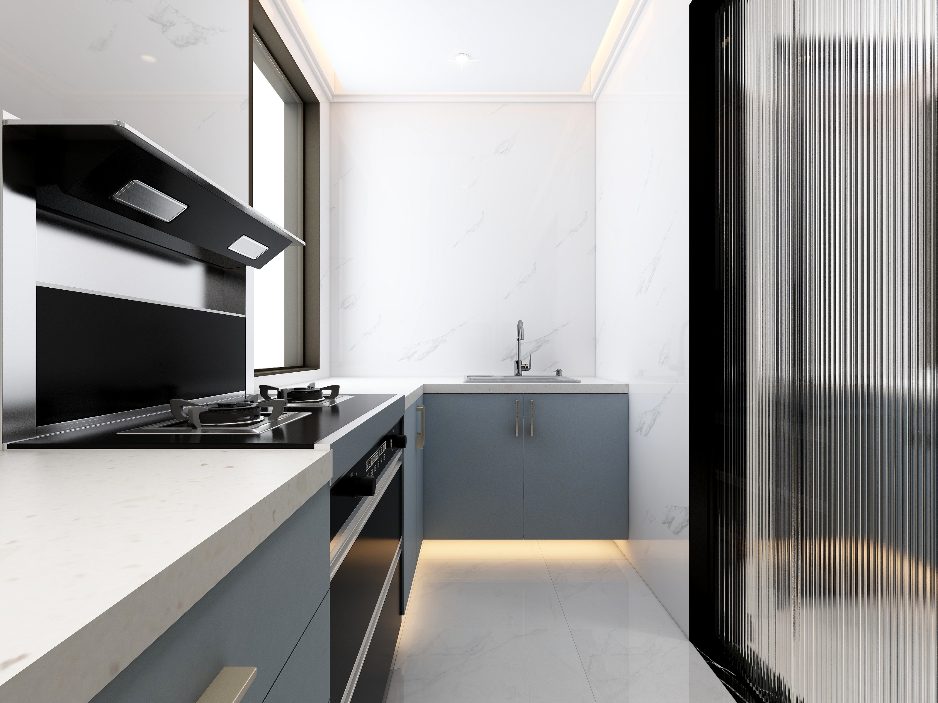 定北北-（江南）120平北欧风格装修效果图