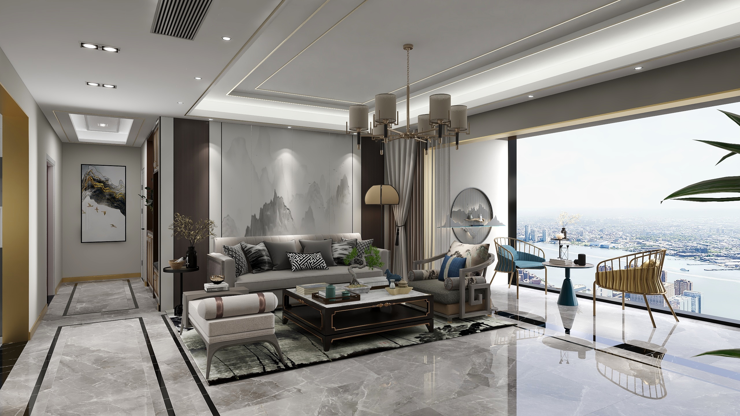 李超sjop-新中式建业-装修设计方案