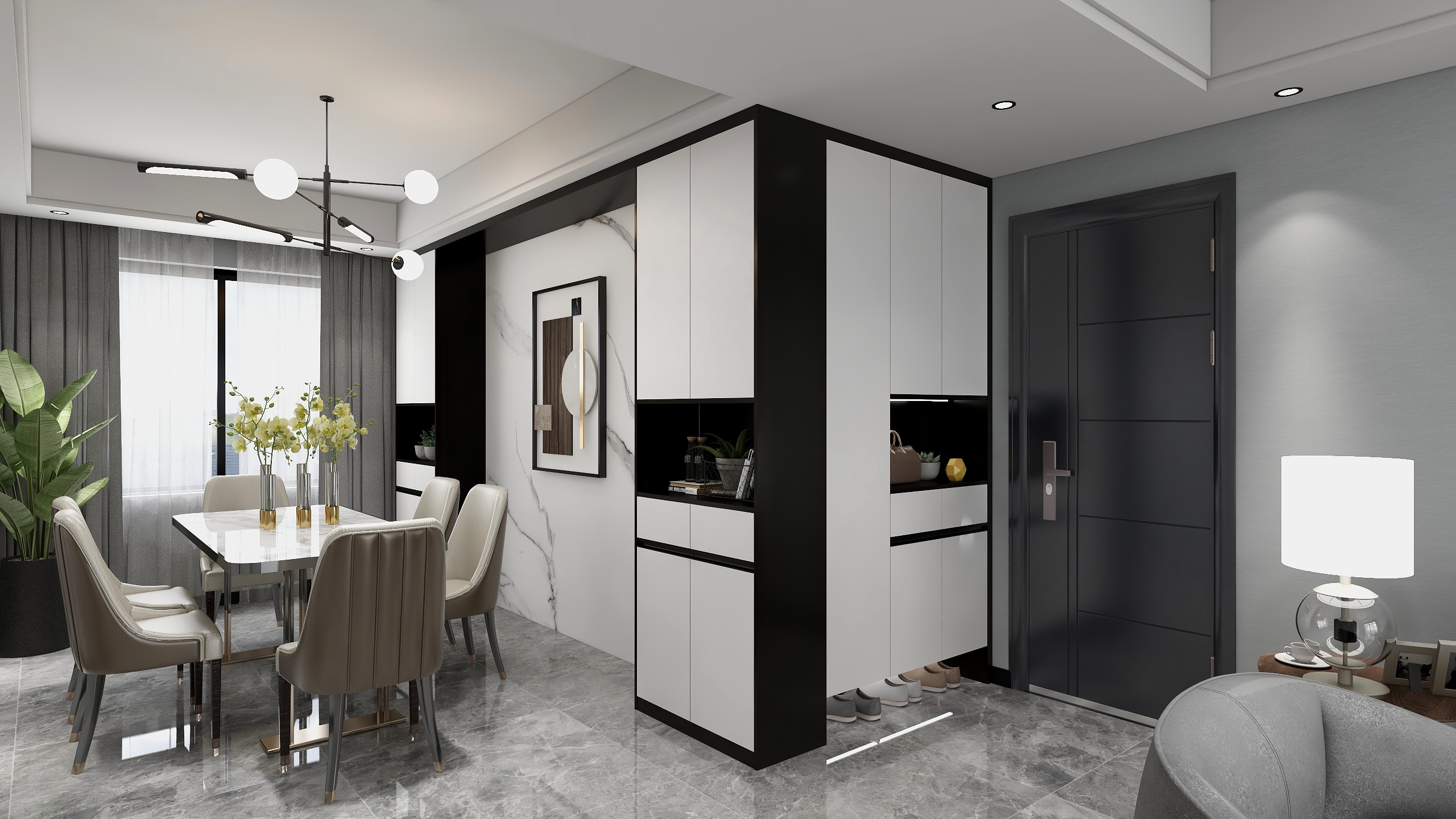 MMLL00-蔚蓝天地7-甲-2003平面图-装修设计方案