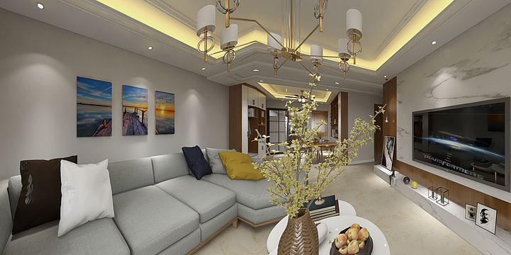 刘名才-恒大绿洲-装修设计方案