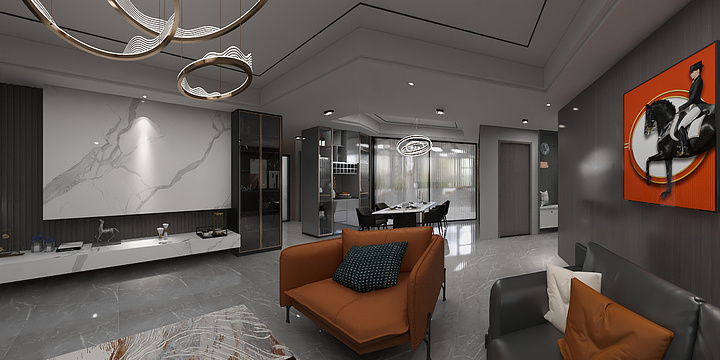 金牌家居空间设计-亚特户型-装修设计方案