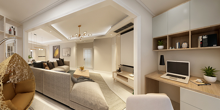 沃尔家装饰-大竹县一号大院8-12-5-装修设计方案