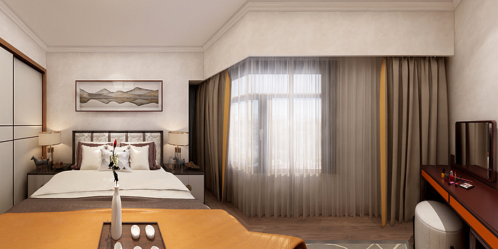 昆明全案设计师袁帅-12栋大户型-中式-装修设计方案