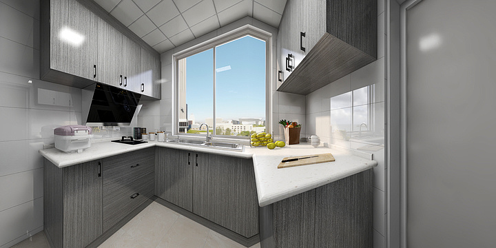 那个这个Fdza-新块象山北路100号701（厨房-装修设计方案