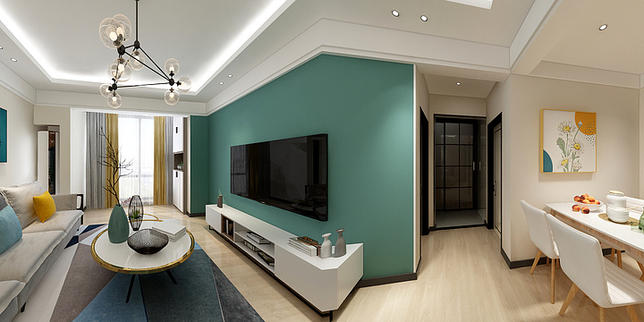 宜宾艺美居-A龙湾国际--丁老师-现代简约-装修设计方案