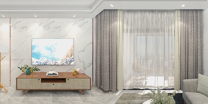 张玉泉-水悦熙园10座02户Ⅱ-全景图（T：13420706357）-装修设计方案