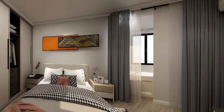 孙松-左所雅苑01户型-装修设计方案