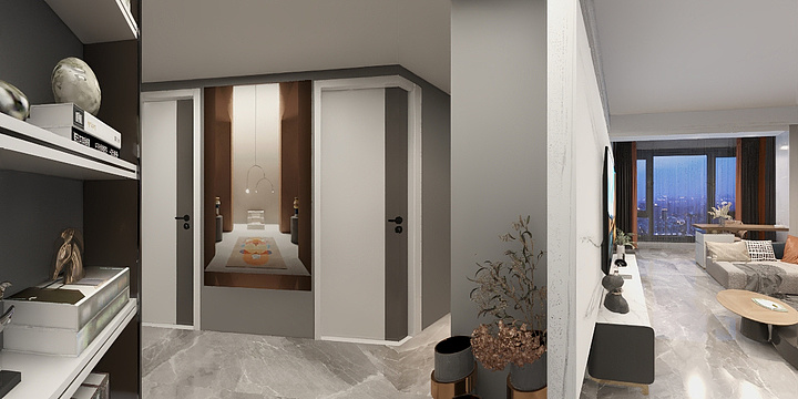 深华Design-海韵豪庭-装修设计方案