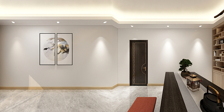 高仁祥-茶室-装修设计方案