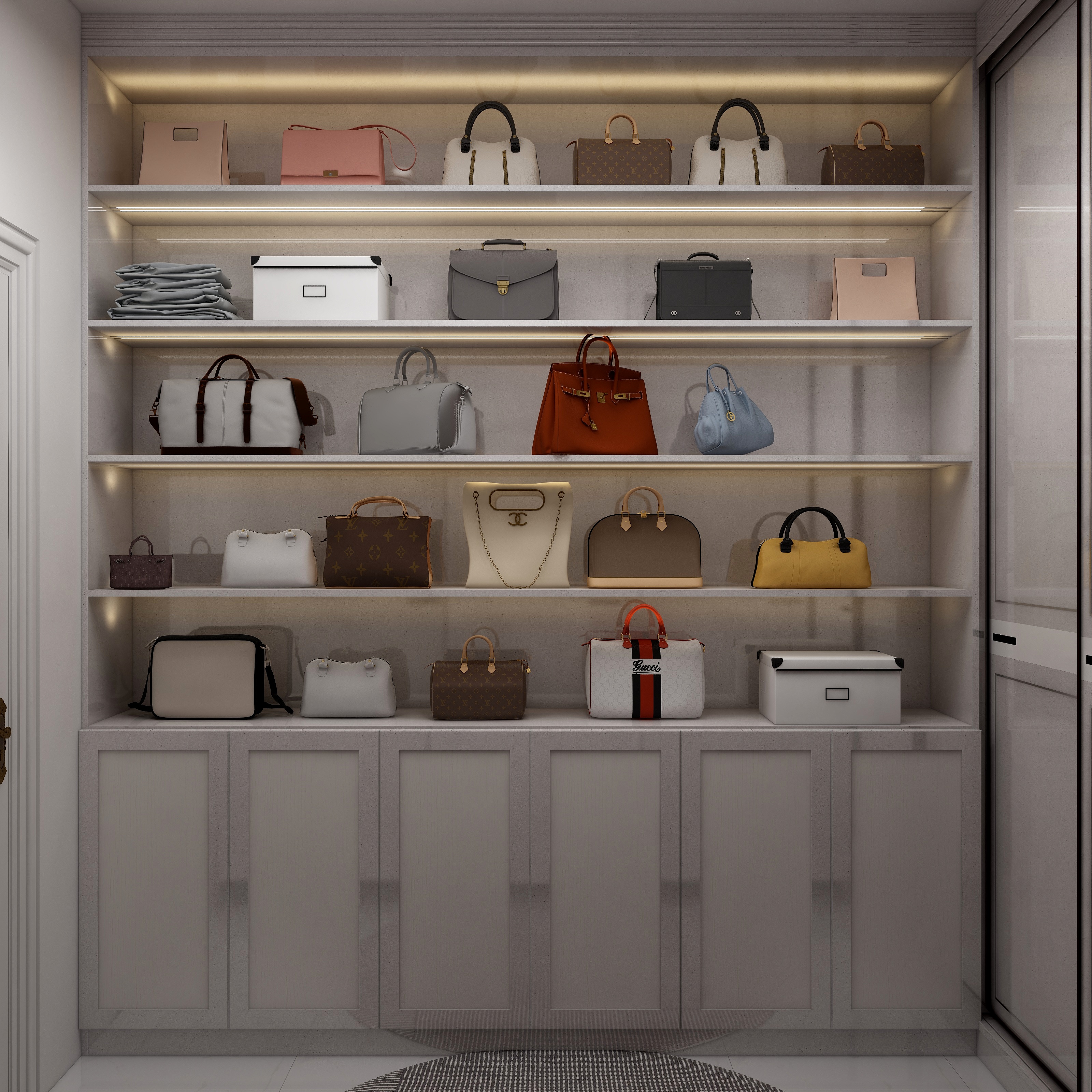 梵间老郭-轻法浪漫装修效果图