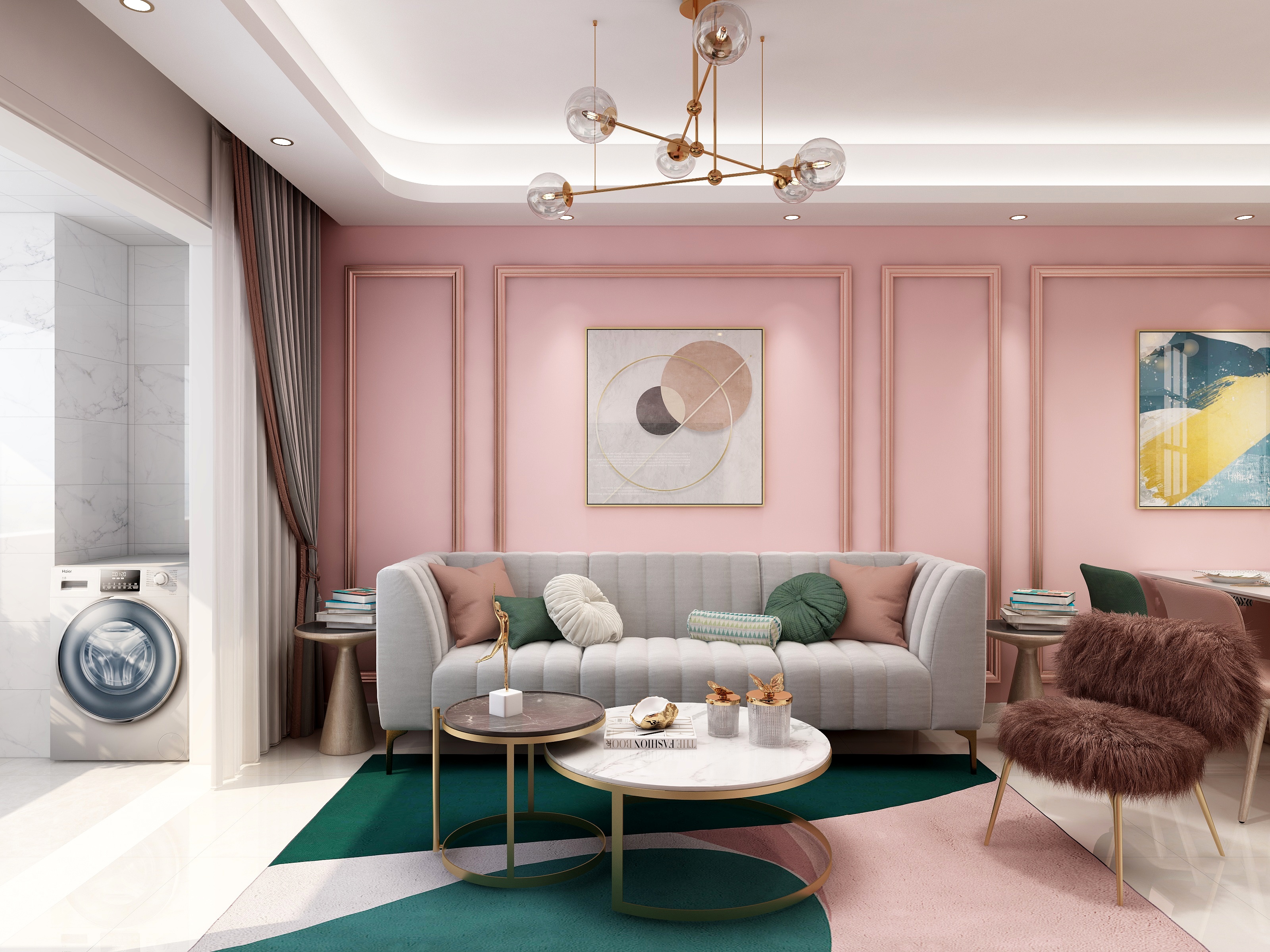 木子争-清新-装修设计方案