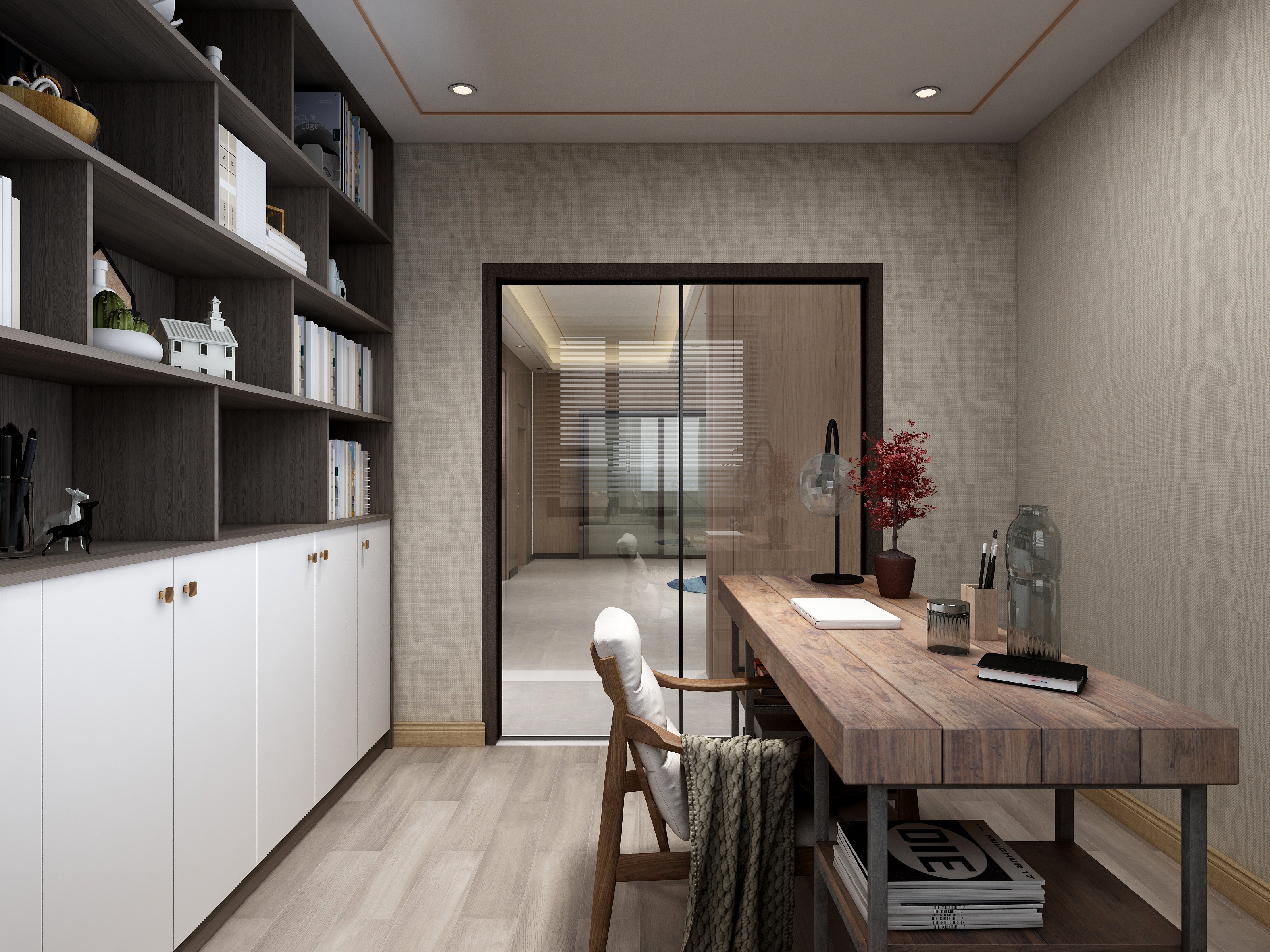 R李冉-【300平别墅】——气质马上上来了装修效果图