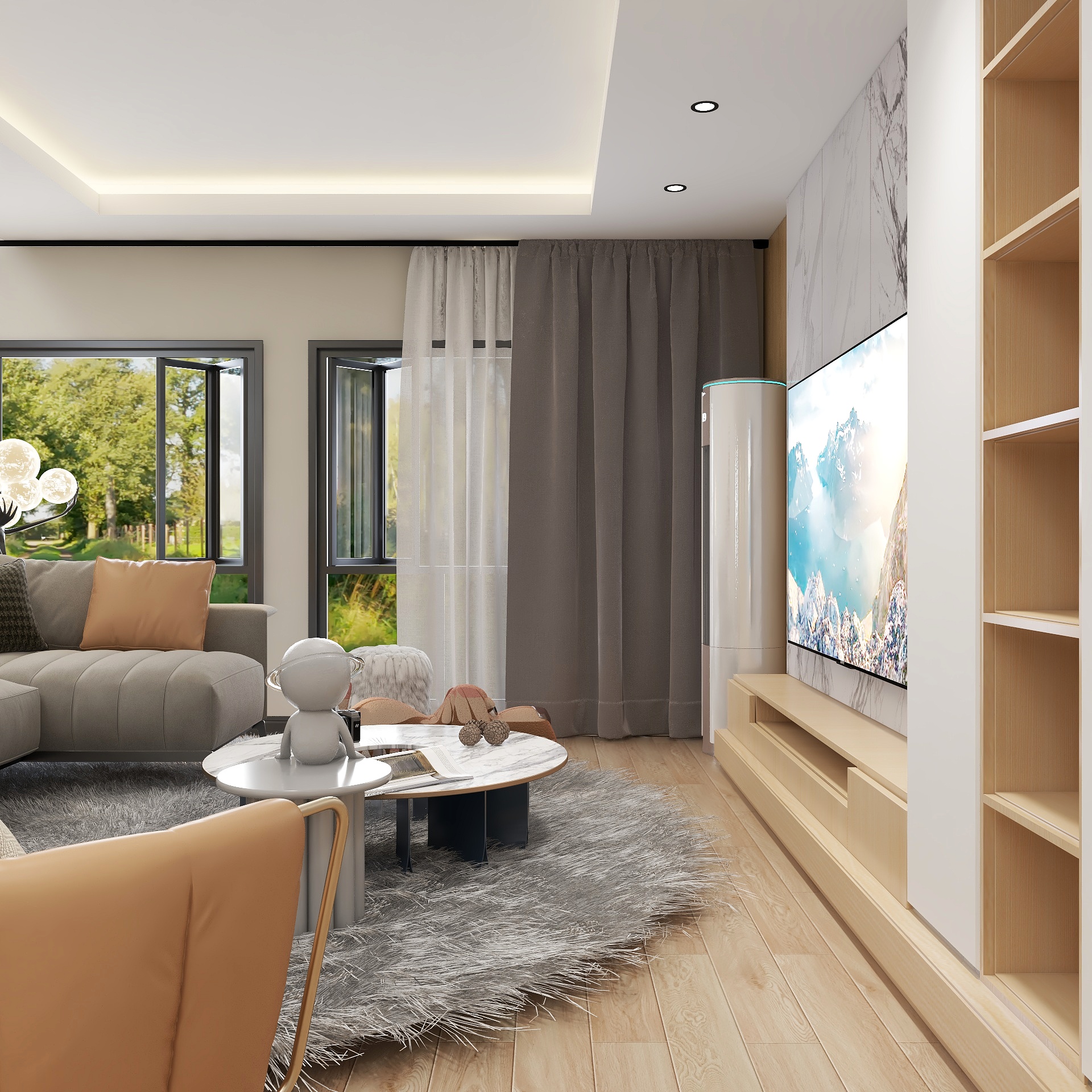 逍楠-单身公寓-装修设计方案