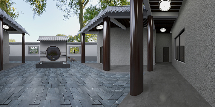 Zk18583083138-三合院-装修设计方案