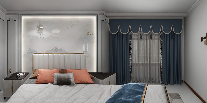 吉美@设计-庙湾怡安小区-装修设计方案