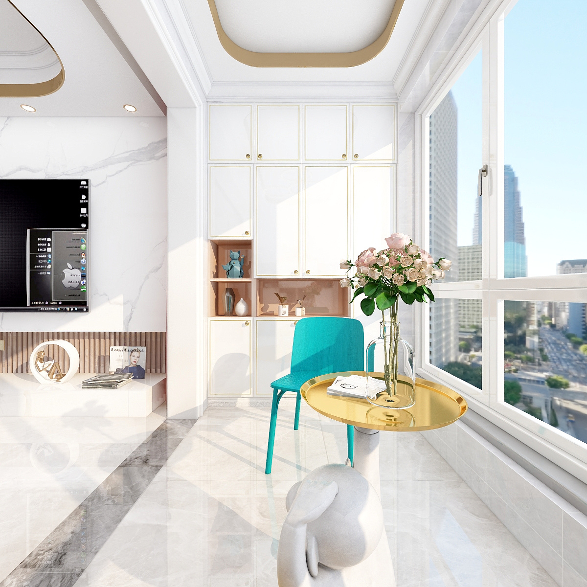 art空间设计-汇富•星港湾装修效果图