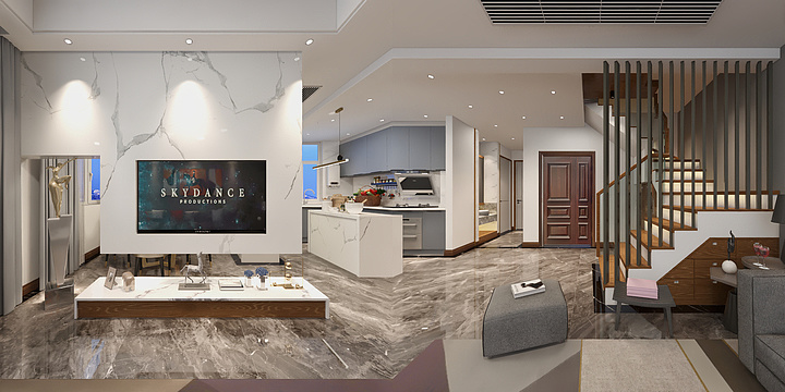 昊o宇-中梁首府北欧-装修设计方案