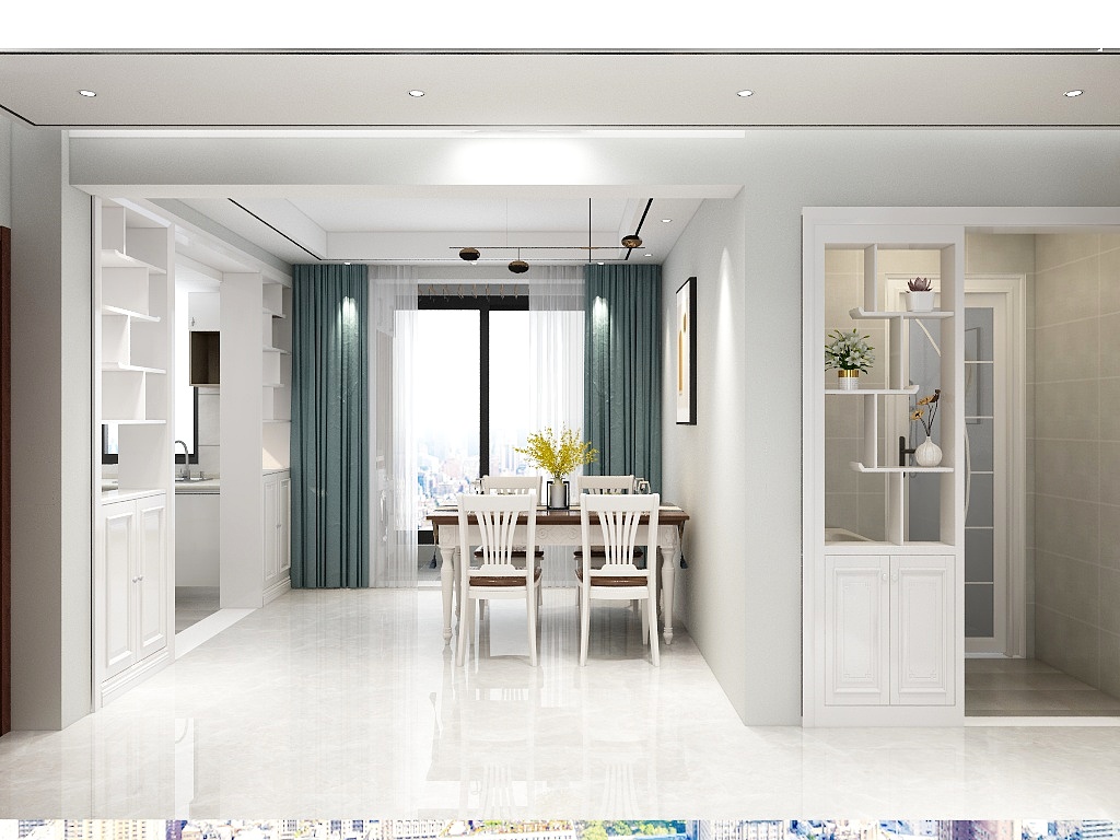 设计师v王飞-林溪美境。王飞-装修设计方案