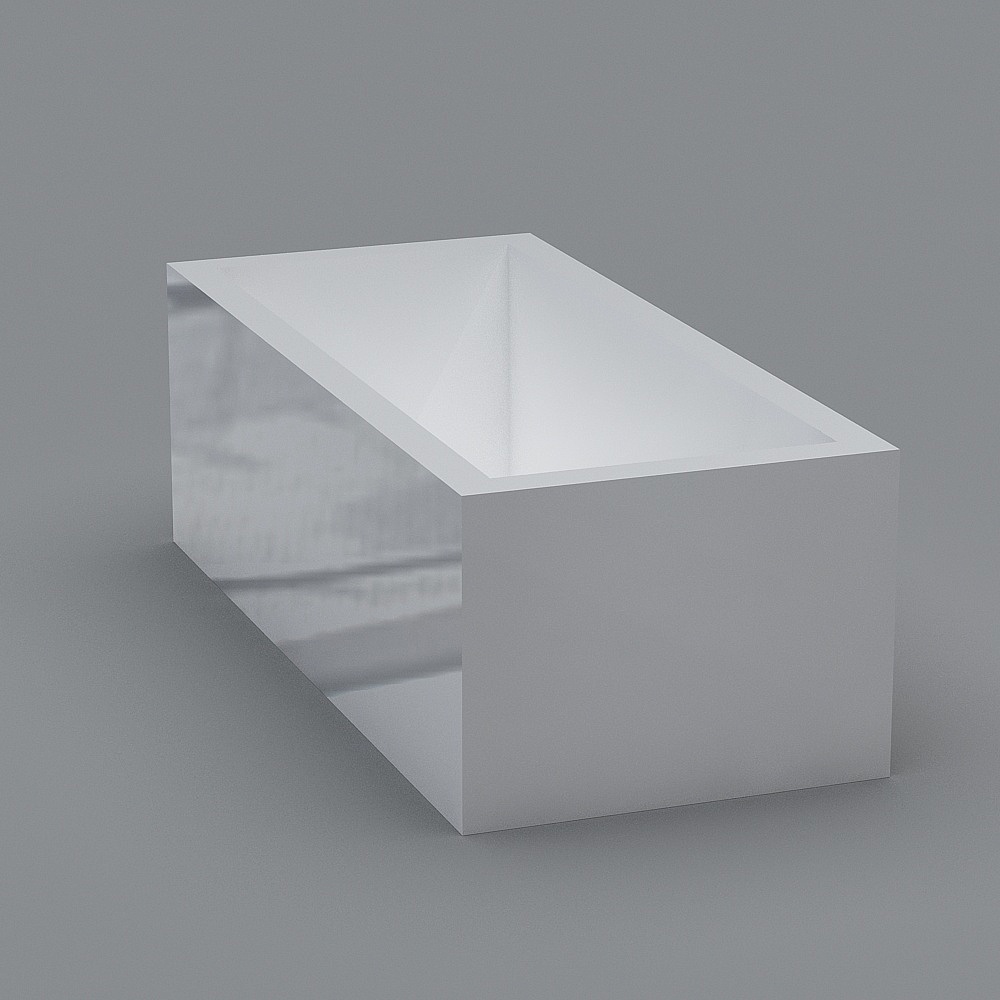 AT-1565嵌入式浴缸3D模型