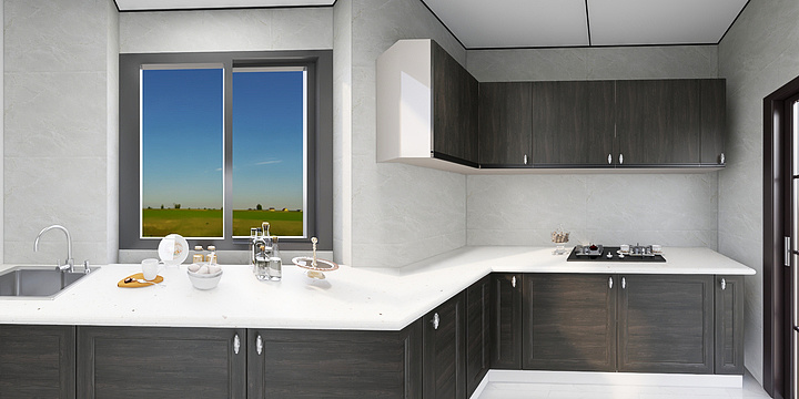 美的顶墙设计-半岛一号-装修设计方案