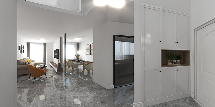 蓝猫奶牛猫-龙光玖珑台-装修设计方案