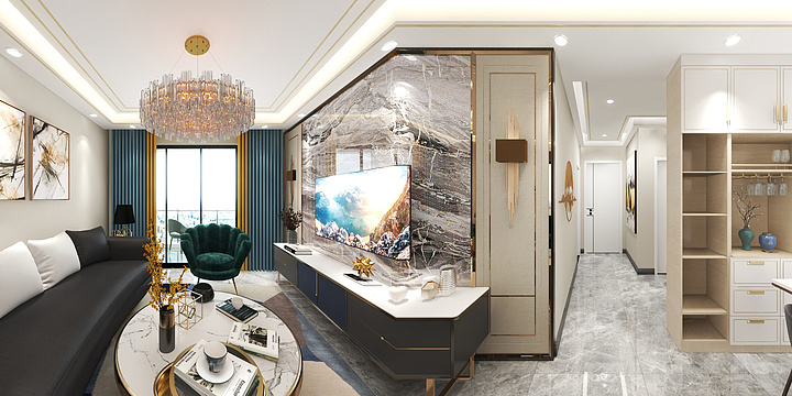 小龙龙a-中洲公园8-1901轻奢-副本-装修设计方案