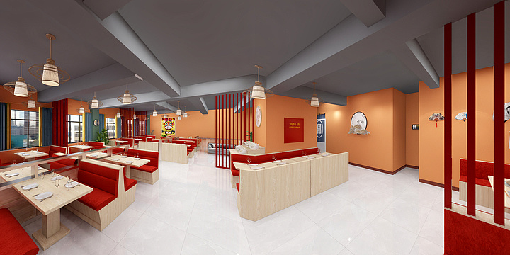 MaraVilla-楠十三中式炭烤国潮风-装修设计方案