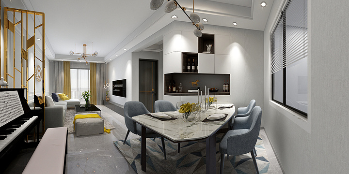 整木定制a-悦城豪园1栋1402 李姐平面-装修设计方案