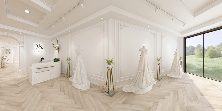 LT0915-山东-婚纱店-装修设计方案