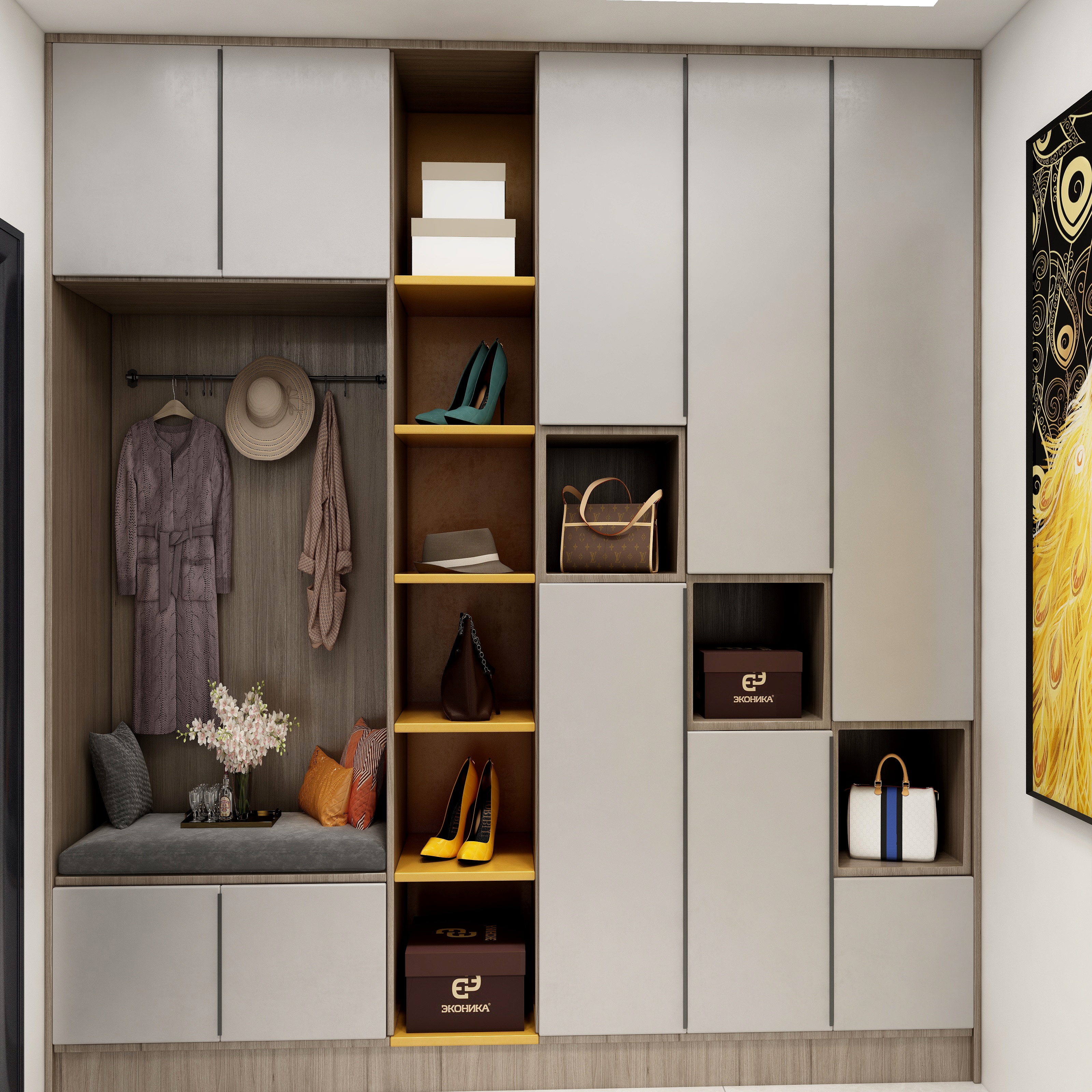 子规声里雨如烟-软装专业作业户型-装修设计方案