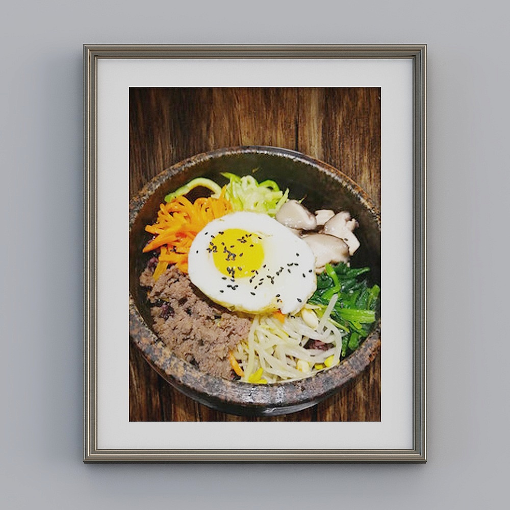 现代火锅店4-挂画