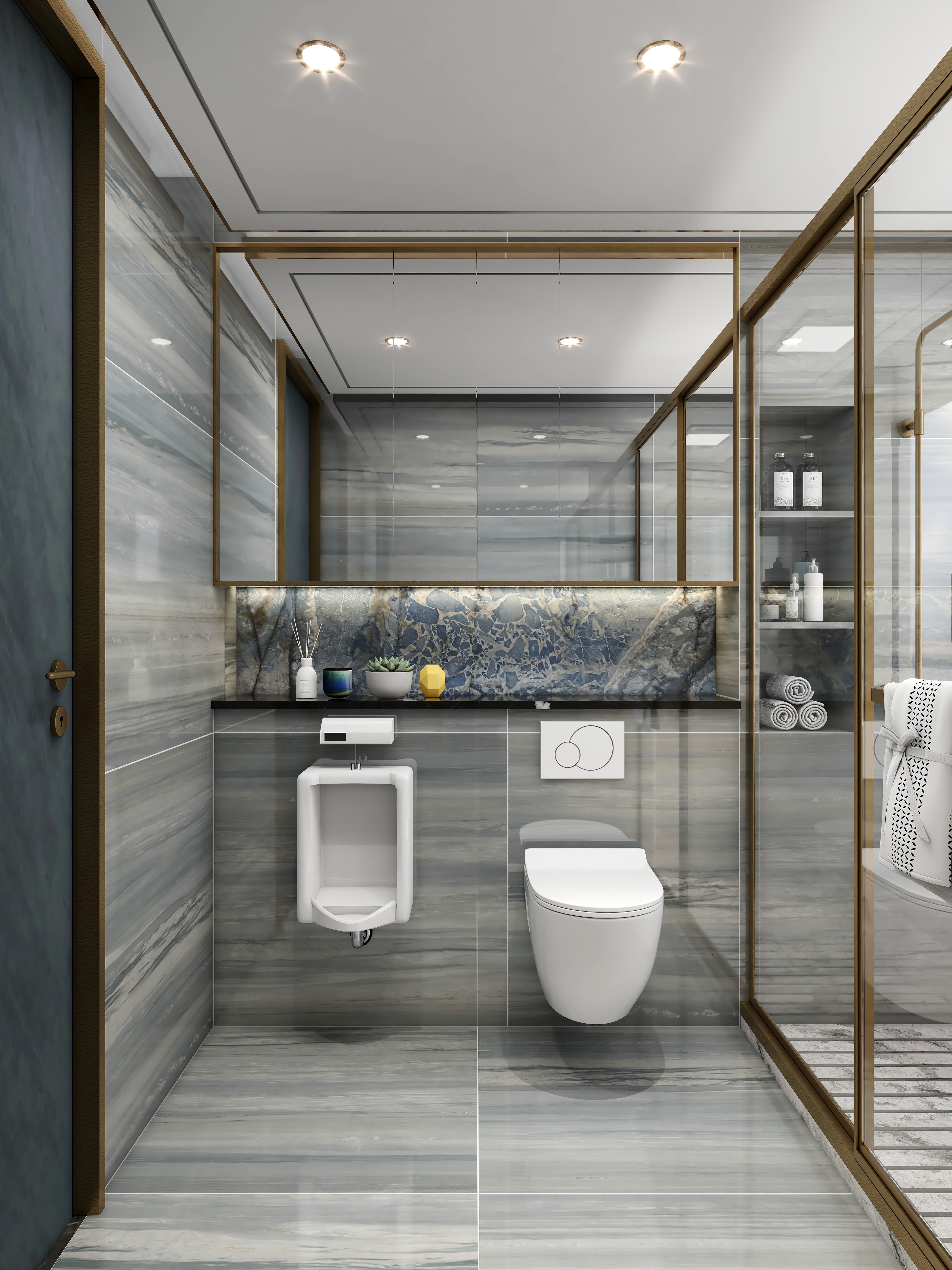 至简名设一钱春-【迷失幻境】160平新中式四居室装修效果图