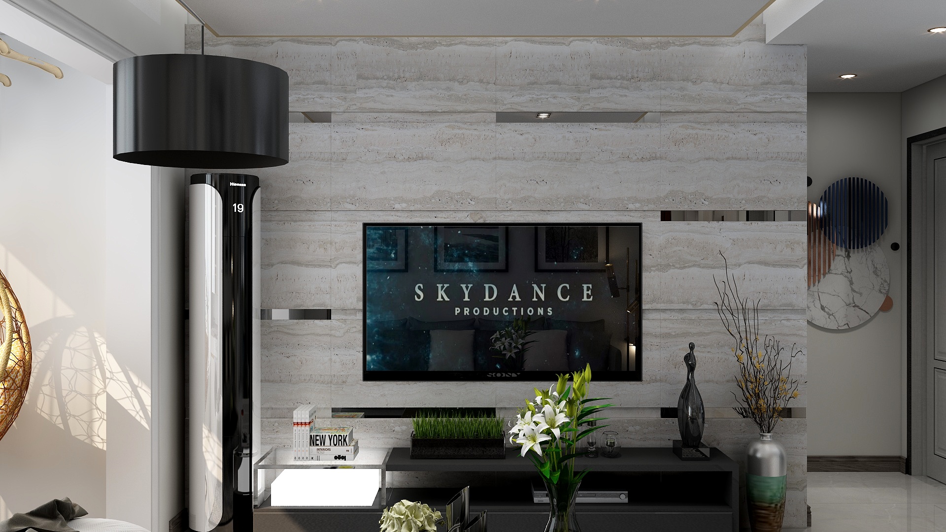 张大海-蔚蓝创新天地7-1304-装修设计方案