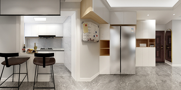 星雅乐首席设计王征-偏岭65-装修设计方案