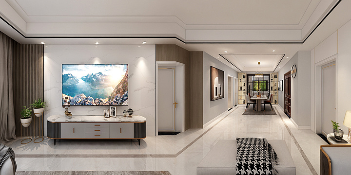 阳光酒窝-梧桐香郡-装修设计方案