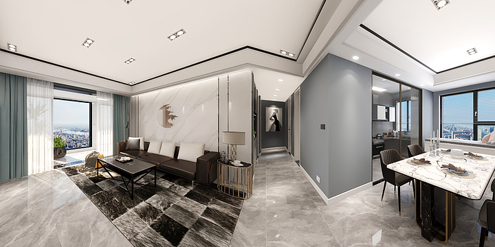 徐建波设计工作室-碧桂园·珺悦府36#802-装修设计方案