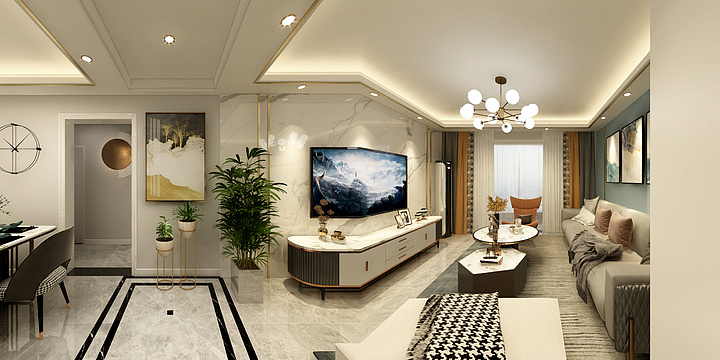 宅思小徐-名都新城三房设计-装修设计方案