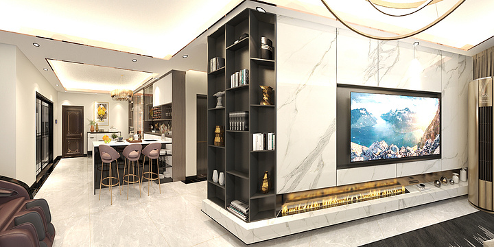 爱画画的设计师03-珠江四季悦城-装修设计方案