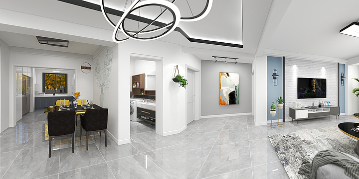 设计总监王颜-都市华庭毕先生-装修设计方案