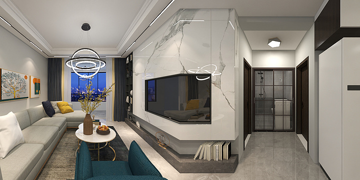 100VONr-荣盛紫提东郡-装修设计方案