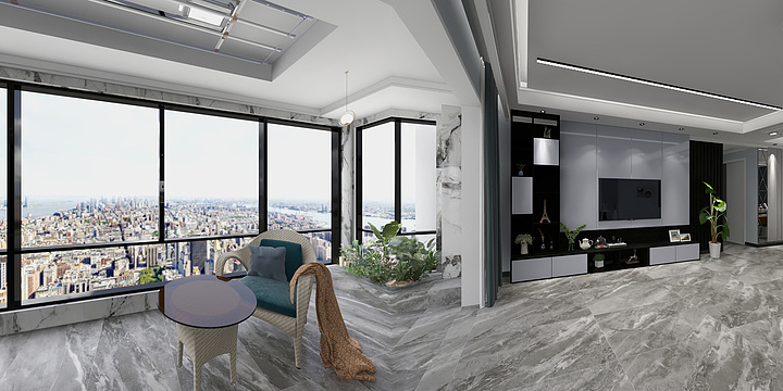 老鬼空间设计-程程-装修设计方案