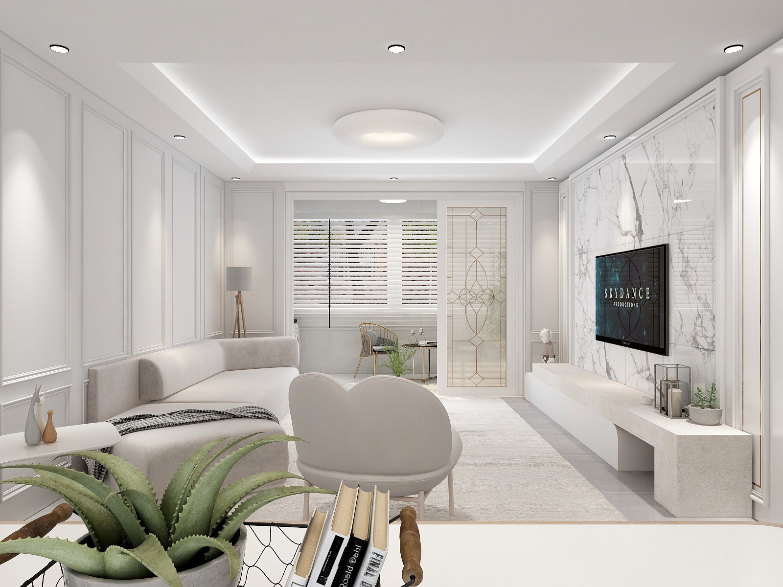 栩毅设计-花果园f19户型-装修设计方案