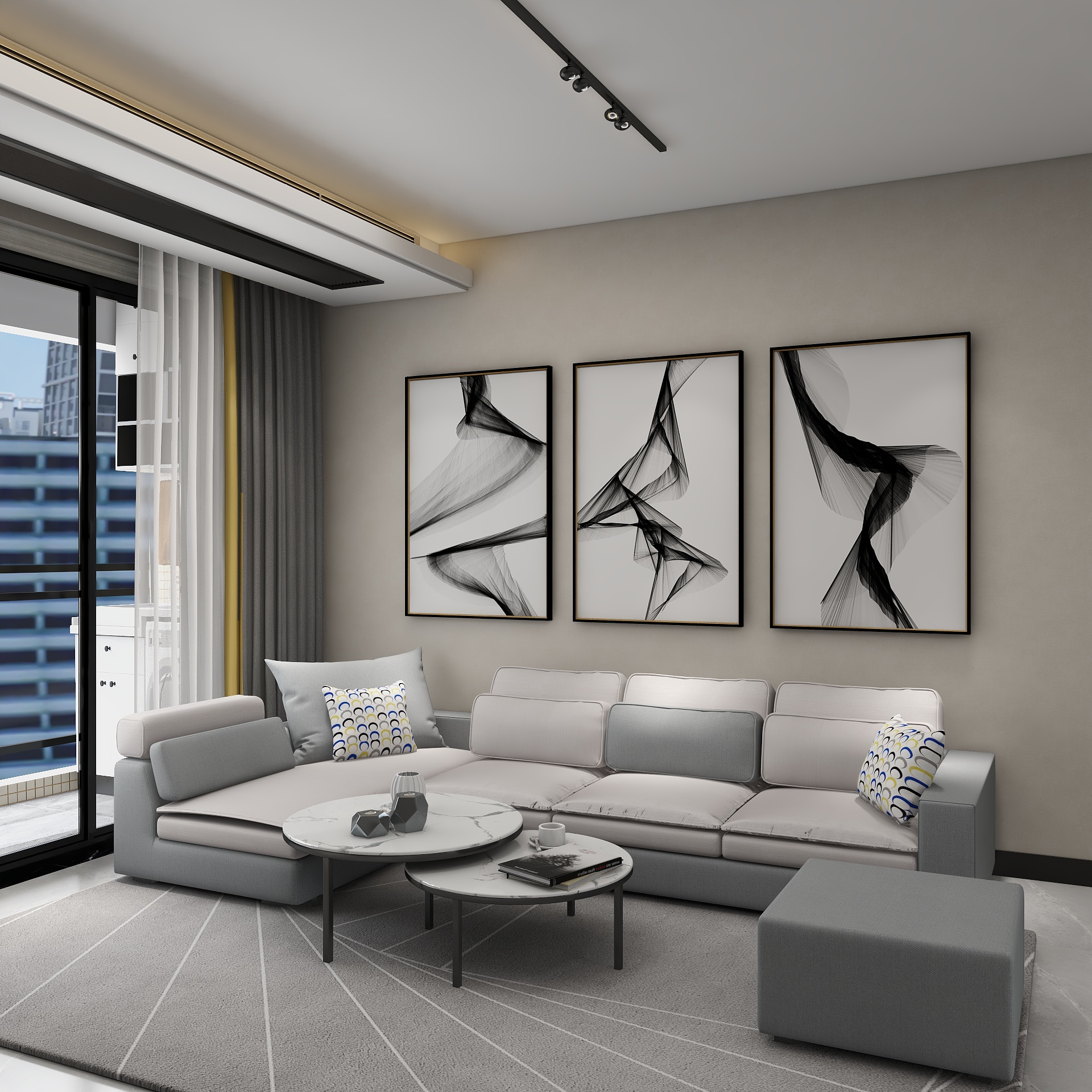 KP全屋定制-东汇城3期11幢2710(3-4)-装修设计方案