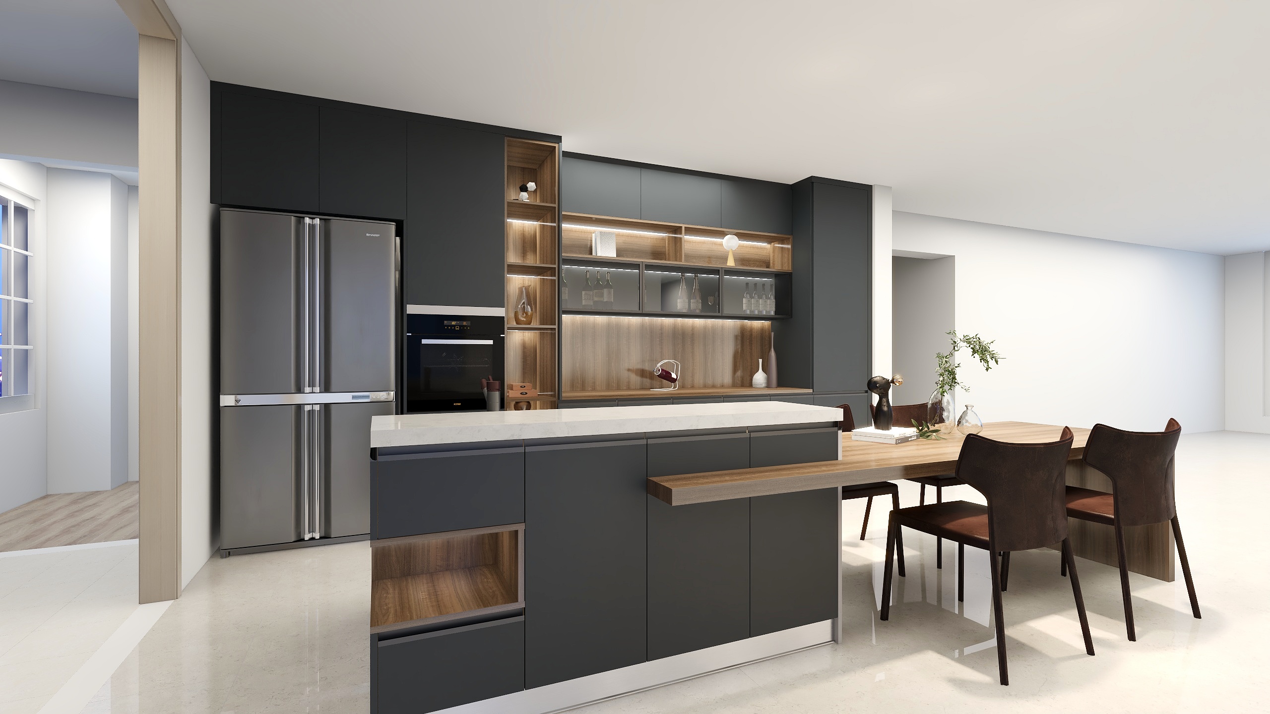 紫涵设计家-满庭芳导台-装修设计方案