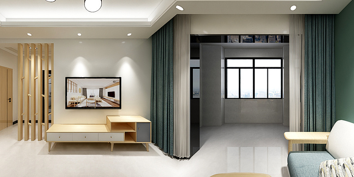 李惠城-莱昂11#501原木风格-装修设计方案