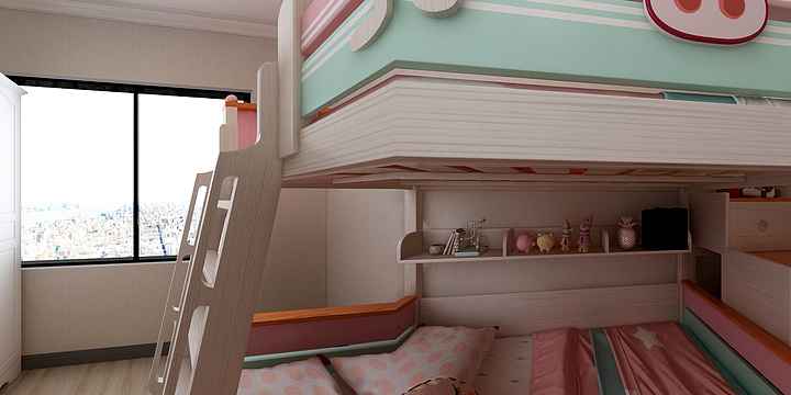 装修设计师陈道奇-天悦城27无主灯空调放阳台位置-装修设计方案