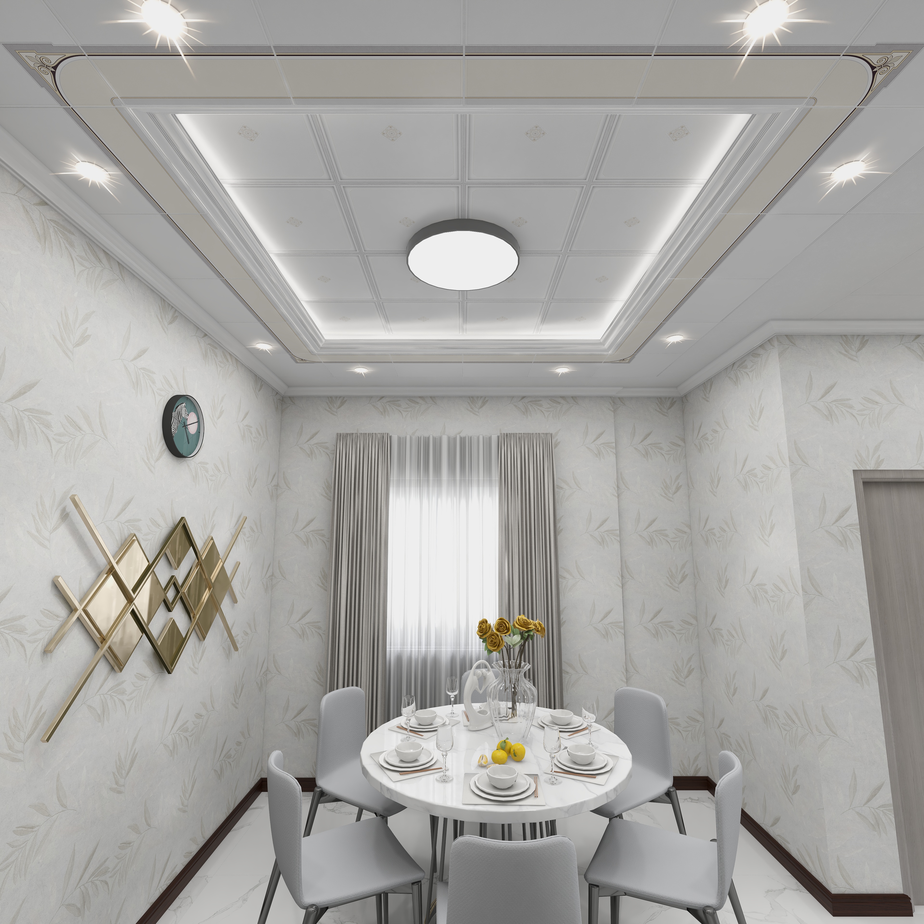 3D场景模型设计-北欧雅典-4590-装修设计方案